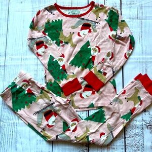 Girl’s Santa Pajamas, Size 12
